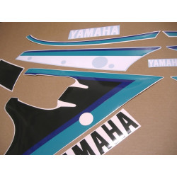 YAMAHA FZ 750 1990 WHITE/GREY/GREEN ADESIVOS (Produto compatível)
