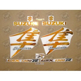 Aufkleber SUZUKI HAYABUSA 1999-2007 CUSTOM NEO CHROME (Kompatibles Produkt)