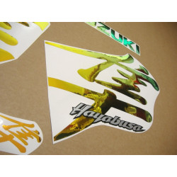 Aufkleber SUZUKI HAYABUSA 1999-2007 CUSTOM NEO CHROME (Kompatibles Produkt)