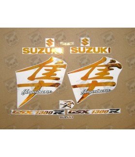 Aufkleber SUZUKI HAYABUSA 2008-2019 CUSTOM NEO CHROME (Kompatibles Produkt)