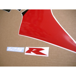Honda CBR 125R 2004 RED VERSION DECALS (Produto compatível)