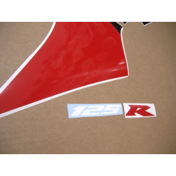Honda CBR 125R 2004 RED VERSION DECALS (Produto compatível)
