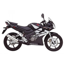 Honda CBR 125R 2004 black VERSION DECALS (Produto compatível)