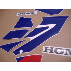 Honda CBR 125R 2006 - RED/BLUE VERSION ADHESIVOS (Producto compatible)