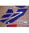 Honda CBR 125R 2006 - RED/BLUE VERSION DECALS (Compatible Product)