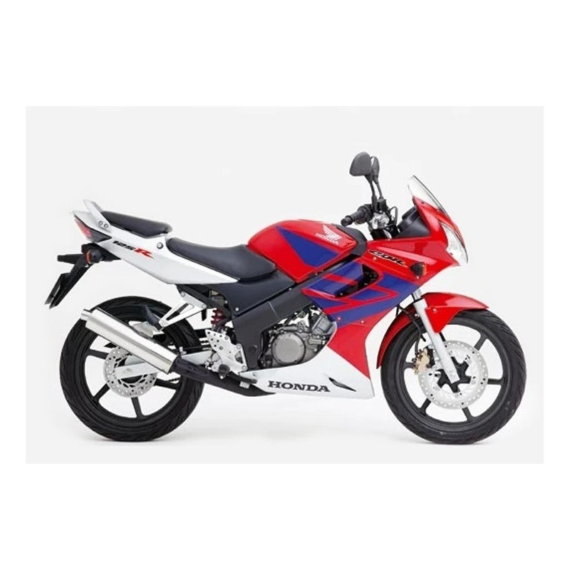 Honda CBR 125R 2006 - RED/BLUE VERSION ADESIVI (Prodotto compatibile)