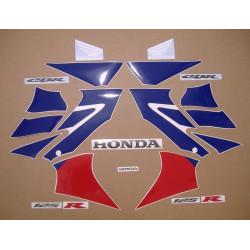 Honda CBR 125R 2006 - RED/BLUE VERSION ADESIVI (Prodotto compatibile)
