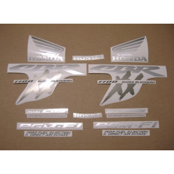 HONDA CBR 1100XX 2002 RED BLACK STICKERS (Compatible Product)