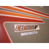 HONDA CB 900F 1982 - BLACK/ORANGE ADESIVI (Prodotto compatibile)