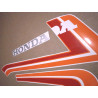 HONDA CB 900F 1982 - BLACK/ORANGE ADESIVI (Prodotto compatibile)