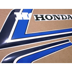 HONDA CB 900F 1983 - SILVER/BLUE ADESIVOS (Produto compatível)