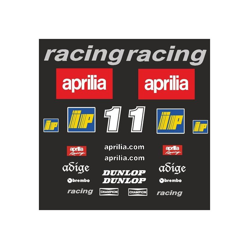 Aprilia RS 50 / 125 MotoGP  AUTOCOLLANT (Produit compatible)