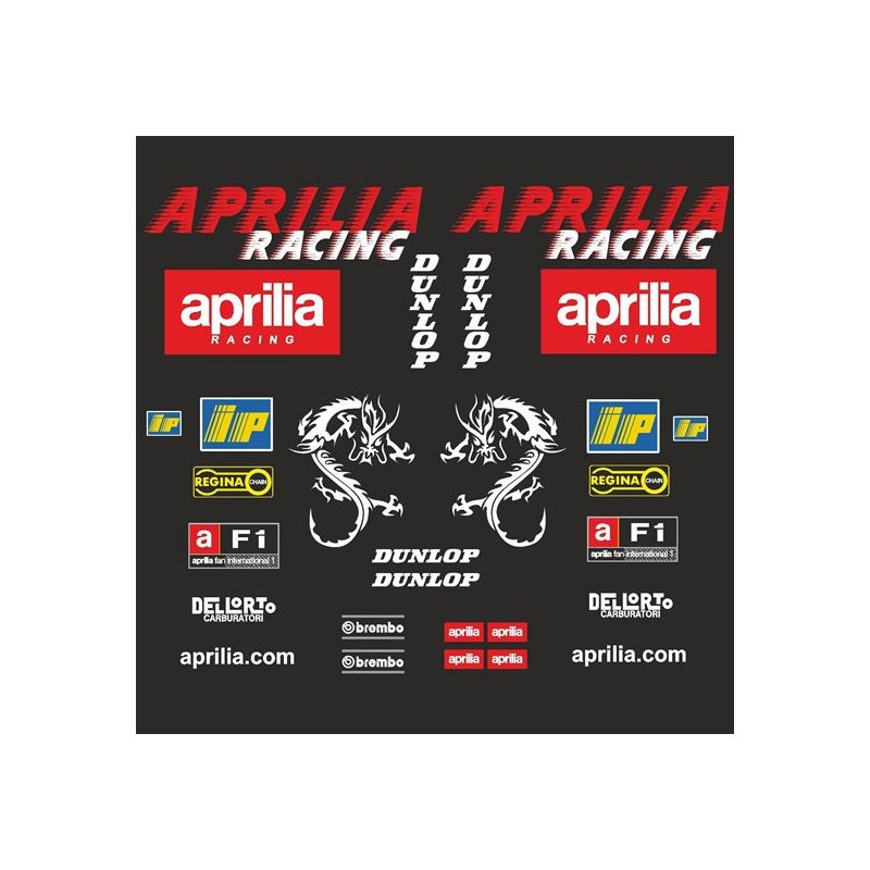 Aprilia RS 50 / 125 MotoGP  AUFKLEBER (Kompatibles Produkt)