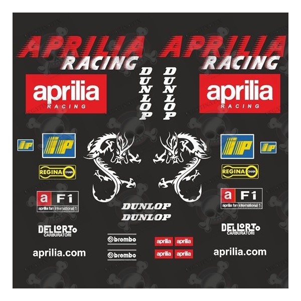 Aprilia RS 50 / 125 MotoGP AUFKLEBER (Kompatibles Produkt)