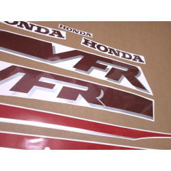 HONDA VFR 750 YEAR 1992 ADESIVI (Prodotto compatibile)