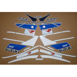 DECALS SUZUKI GSX-R 750 YEAR 1990 - WHITE/BLUE (Compatible Product)