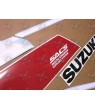 AUFKLEBER SUZUKI GSX-R 750 YEAR 1990 - WHITE/RED (Kompatibles Produkt)