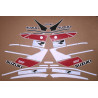 DECALS SUZUKI GSX-R 750 YEAR 1990 - WHITE/RED (Compatible Product)