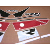 ADESIVO SUZUKI GSX-R 750 YEAR 1990 - WHITE/RED (Produto compatível)