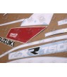 DECALS SUZUKI GSX-R 750 YEAR 1990 - WHITE/RED/BLACK (Compatible Product)