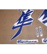 SUZUKI HAYABUSA 2021 ROYAL BLUE stickers (Compatible Product)