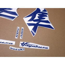 SUZUKI HAYABUSA 2021 ROYAL BLUE stickers (Compatible Product)