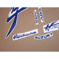 SUZUKI HAYABUSA 2021 ROYAL BLUE aufkleber (Kompatibles Produkt)