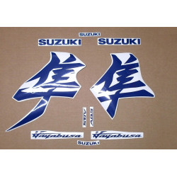 SUZUKI HAYABUSA 2021 ROYAL BLUE adesivos (Produto compatível)