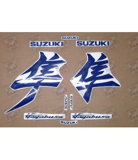 SUZUKI HAYABUSA 2021 ROYAL BLUE adhesivos (Producto compatible)