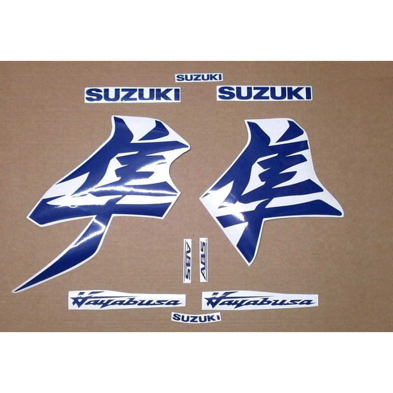 SUZUKI HAYABUSA 2021 ROYAL BLUE aufkleber (Kompatibles Produkt)