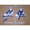 SUZUKI HAYABUSA 2021 ROYAL BLUE decals (Compatible Product)