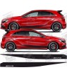 Mercedes A Class A45 AMG side Stripes ADHESIVO (Producto compatible)