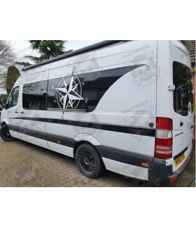 Mercedes Sprinter side Stripes ADHESIVO (Producto compatible)