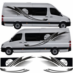 Mercedes Sprinter Camper side Stripes ADESIVOS (Produto compatível)