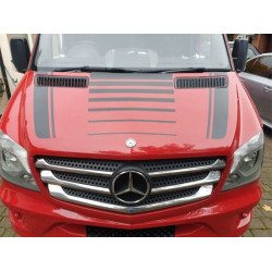 Mercedes Sprinter side Stripes STICKER (Compatible Product)