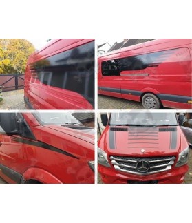 Mercedes Sprinter side Stripes ADHESIVO (Producto compatible)