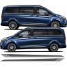Mercedes V Class side Stripes ADHESIVO (Producto compatible)
