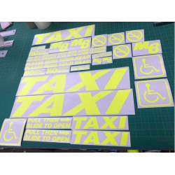 Mercedes Vito M8 Taxi AUFKLEBER (Kompatibles Produkt)