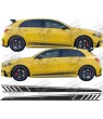 Mercedes A45 S - A35 side Stripes STICKER (Compatible Product)