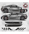 Alfa Romeo 4C YEAR 2015 - 17 DECALS (Compatible Product)