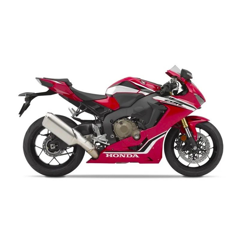 HONDA CBR 1000RR YEAR 2019 RED-BLACK-WHITE EU AUFKLEBER  (Kompatibles Produkt)