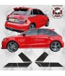 Audi A1 Side Stripes Stickers (Produto compatível)