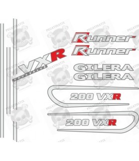 Gilera Scooter VXR Runner 200 Stickers (Compatible Product)