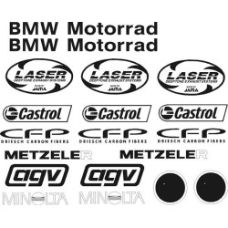 BMW R 1100 Boxer Cup 2004 adesivi (Prodotto compatibile)