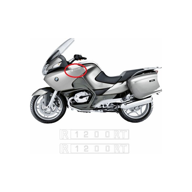 BMW R 1200 RT 2005 - 2009 adesivi (Prodotto compatibile)
