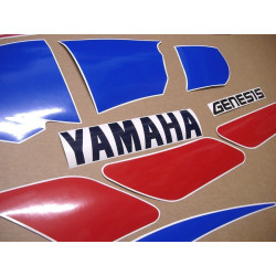 YAMAHA FZR 1000 1994 - WHITE/GREEN/PURPLE AUFKLEBER (Kompatibles Produkt)