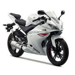 YAMAHA YZF-R125 Year 2010 WHITE DECALS (Compatible Product)