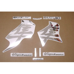 Decals SUZUKI HAYABUSA year 2021 CHROME SILVER (Compatible Product)