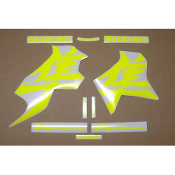 Autocollant SUZUKI HAYABUSA year 2021 NEON YELLOW (Produit compatible)