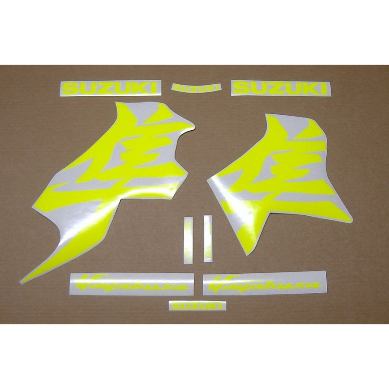 Adhesivo SUZUKI HAYABUSA year 2021 NEON YELLOW (Producto compatible)